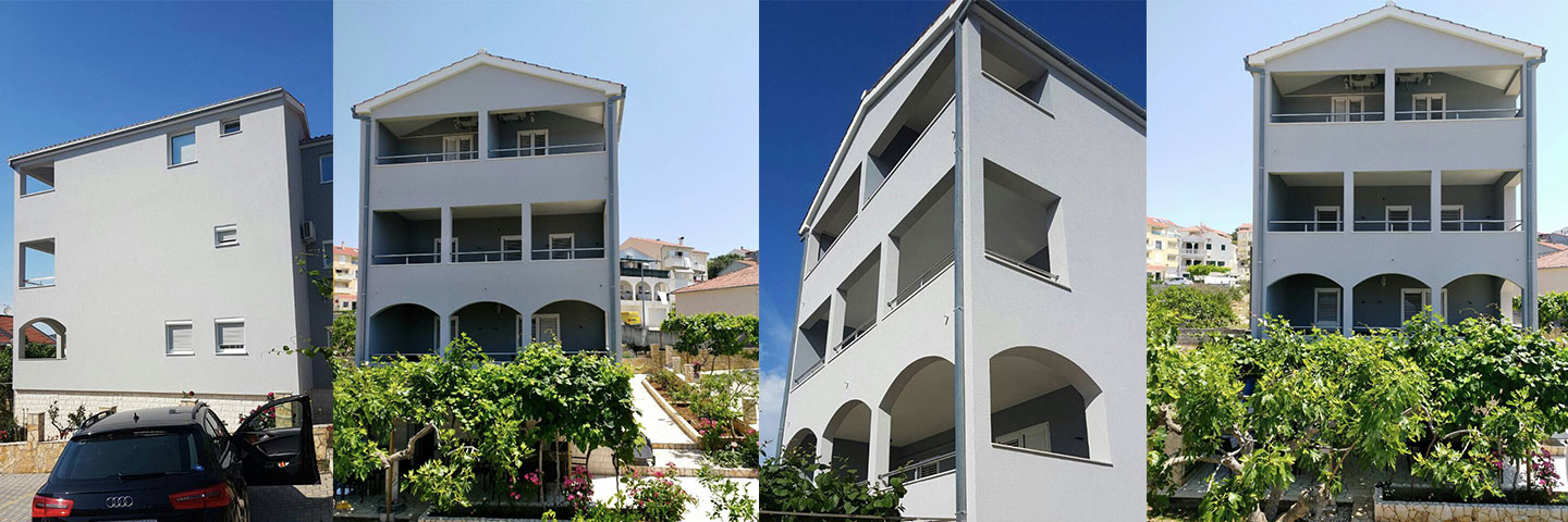 Maric apartmani rogoznica more rooms zimmer